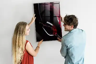 Magnetna ploča za crtanje model proliveno vino