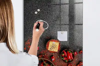 Magnetna ploča za crtanje mljevena slatka paprika