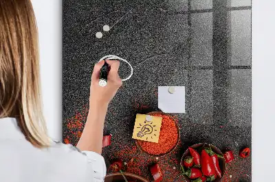 Magnetna ploča za crtanje mljevena slatka paprika