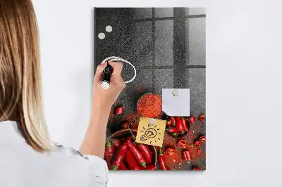 Magnetna ploča za crtanje mljevena slatka paprika