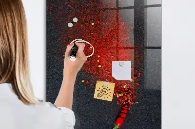 Mljevena paprika magnetna ploča za crtanje