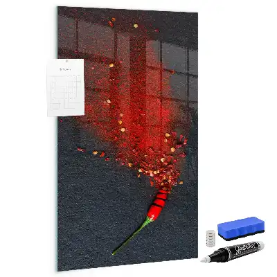 Mljevena paprika magnetna ploča za crtanje