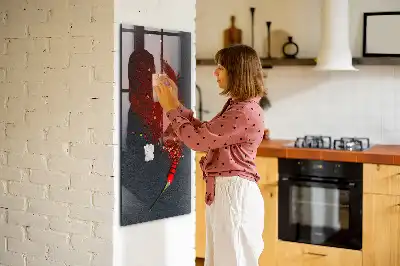 Mljevena paprika magnetna ploča za crtanje