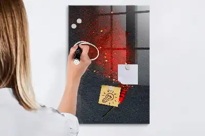 Mljevena paprika magnetna ploča za crtanje