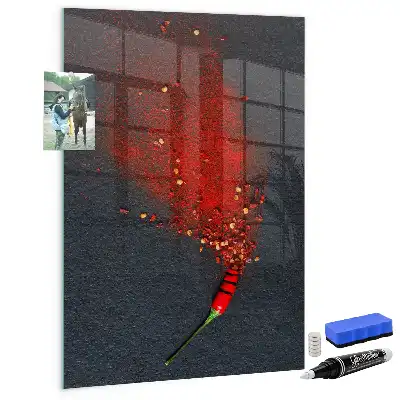 Mljevena paprika magnetna ploča za crtanje