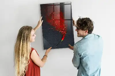 Mljevena paprika magnetna ploča za crtanje