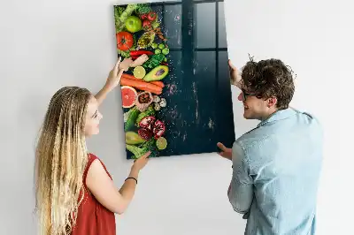 Magnetna ploča za crtanje u obliku veganskog stola