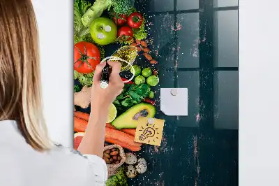 Magnetna ploča za crtanje u obliku veganskog stola