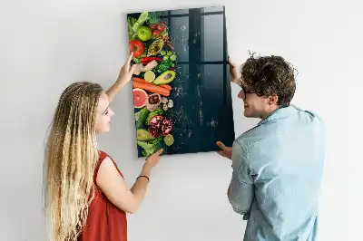 Magnetna ploča za crtanje u obliku veganskog stola