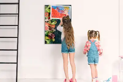 Magnetna ploča za crtanje u obliku veganskog stola