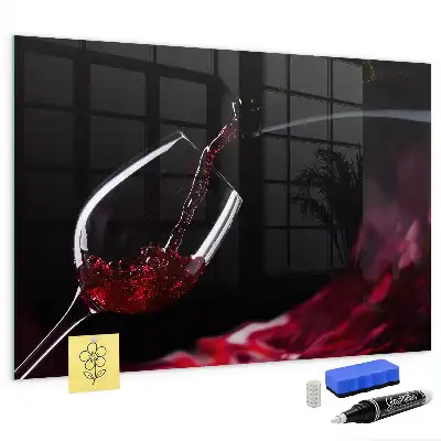 Magnetna ploča za crtanje vino