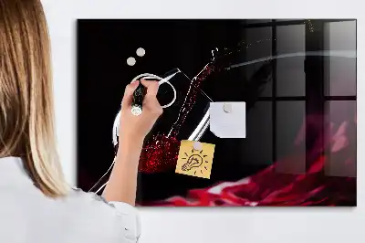 Magnetna ploča za crtanje vino