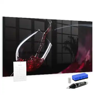Magnetna ploča za crtanje vino