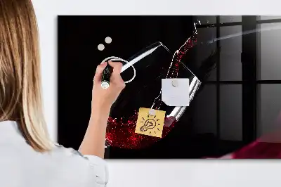 Magnetna ploča za crtanje vino