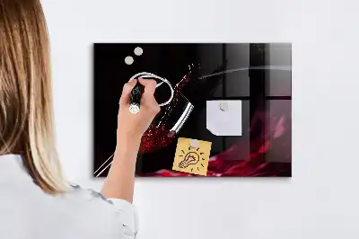 Magnetna ploča za crtanje vino