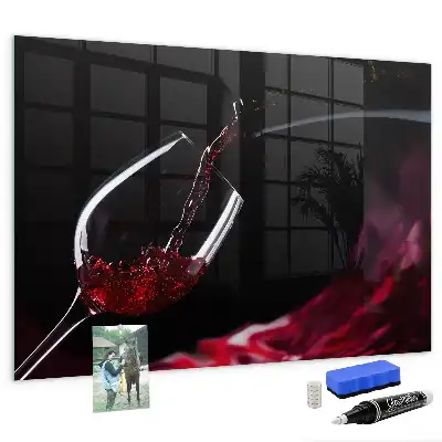 Magnetna ploča za crtanje vino