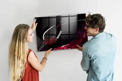 Magnetna ploča za crtanje vino