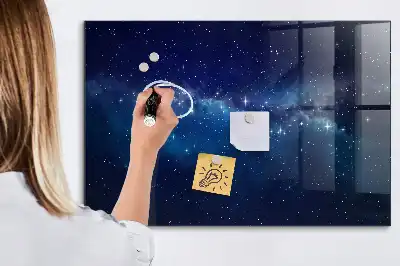 Magnetna ploča s flomasterom tamno nebo i zvijezde