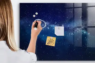 Magnetna ploča s flomasterom tamno nebo i zvijezde