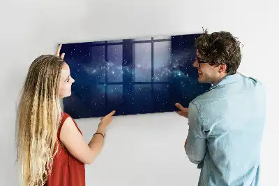 Magnetna ploča s flomasterom tamno nebo i zvijezde