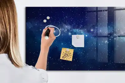 Magnetna ploča s flomasterom tamno nebo i zvijezde