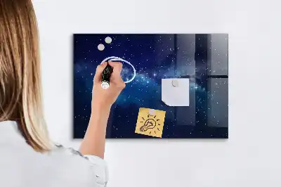 Magnetna ploča s flomasterom tamno nebo i zvijezde