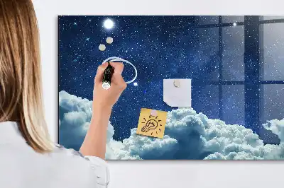 Magnetska ploča s flomasterom noćni ugođaj