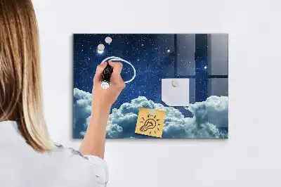 Magnetska ploča s flomasterom noćni ugođaj