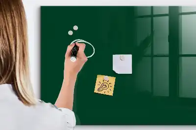 Magnetna ploča s flomasterom zelena boca