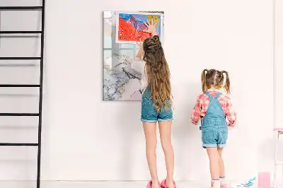Magnetna ploča za crtanje u dizajnu mramora