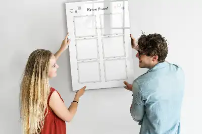 Magnetna ploča za pisanje ploča vizije