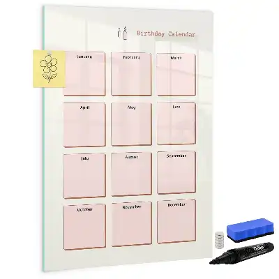 Magnetna ploča za pisanje rođendanski kalendar