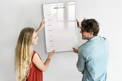 Magnetna ploča za pisanje planer obroka