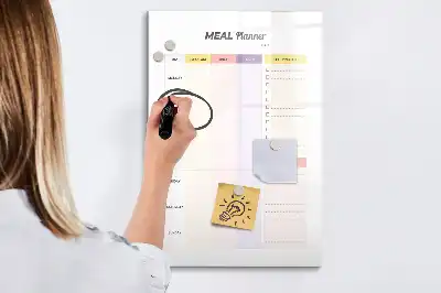 Magnetna ploča za crtanje planer prehrane