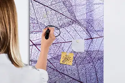 Magnetna ploča za pisanje s teksturom lista