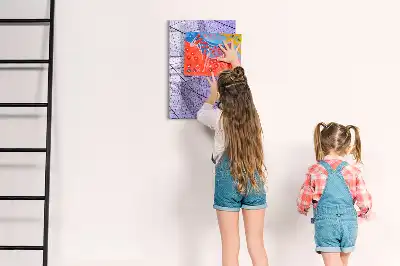 Magnetna ploča za pisanje s teksturom lista