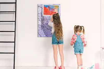 Magnetna ploča za pisanje s teksturom lista