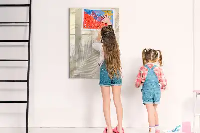 Magnetna ploča za pisanje s motivom ljetne plaže s pijeskom