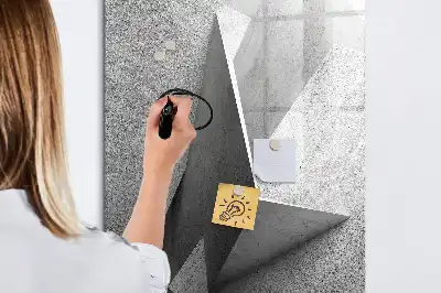 Magnetna ploča za crtanje geometrijska apstrakcija