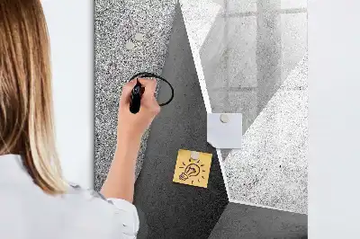 Magnetna ploča za crtanje geometrijska apstrakcija
