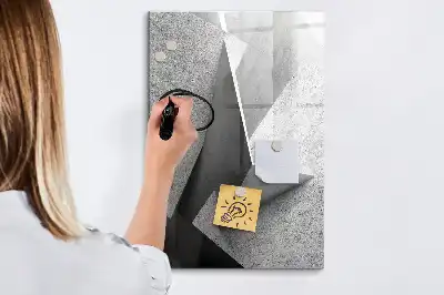 Magnetna ploča za crtanje geometrijska apstrakcija