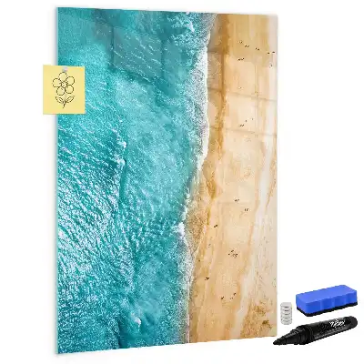 Magnetna ploča za crtanje motiv morske plaže