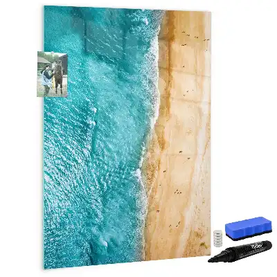 Magnetna ploča za crtanje motiv morske plaže