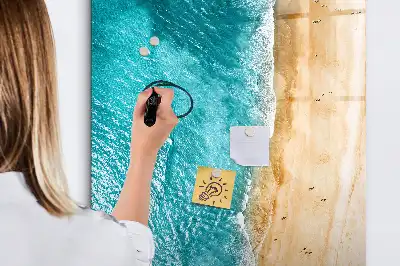 Magnetna ploča za crtanje motiv morske plaže