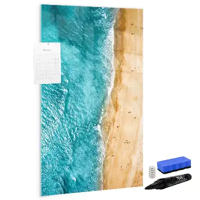 Magnetna ploča za crtanje motiv morske plaže