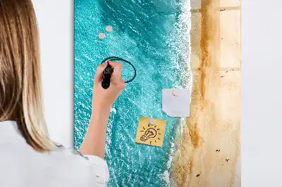 Magnetna ploča za crtanje motiv morske plaže