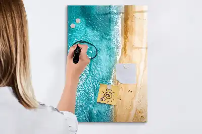 Magnetna ploča za crtanje motiv morske plaže