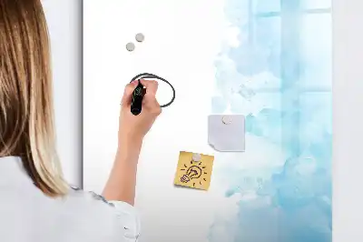 Magnetna ploča za crtanje motiv akvarelnih mrlja