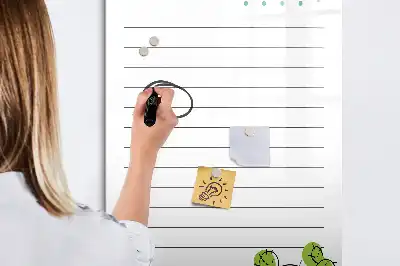Magnetna ploča za pisanje popis zadataka