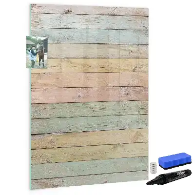Magnetna ploča za pisanje pastelna